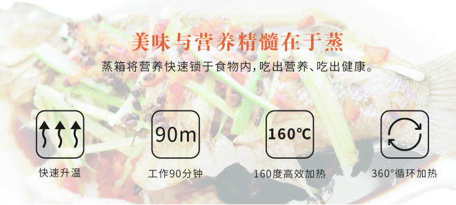 法瑞集成灶，美味與營(yíng)養(yǎng)精髓在于蒸。